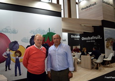 Francisco Sánchez y Antonio Tirado, gerente y presidente de Onubafruit.